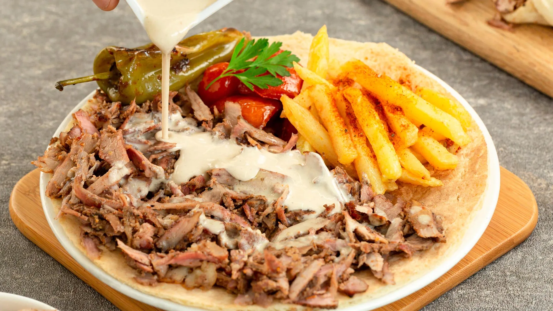 lamb shawarma